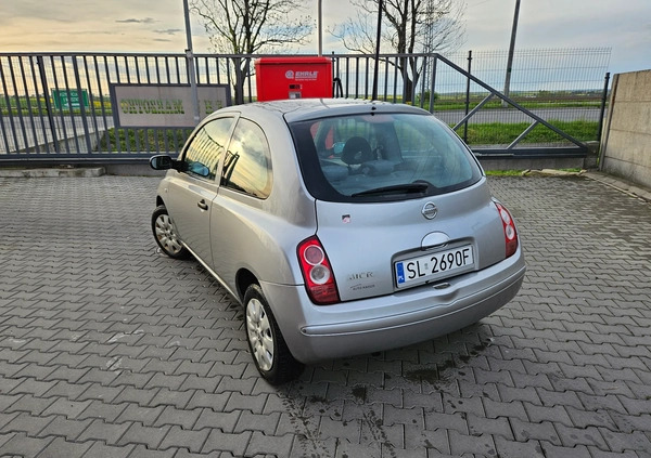 Nissan Micra cena 5200 przebieg: 263609, rok produkcji 2004 z Łaszczów małe 16